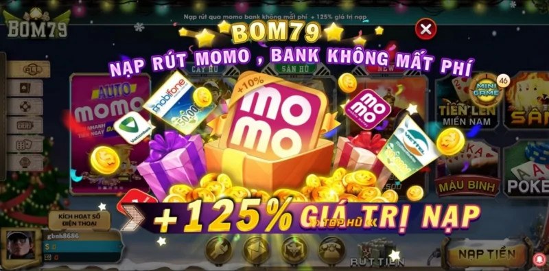 Lưu ý khi nạp và rút tiền Bom79